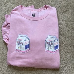 the little milk bar crewneck